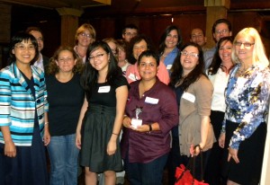 InnovatorAwardPic Innovator Awardee Kawtar Hafidi, colleagues and friends at our Innovator Award Dinner in June 2011