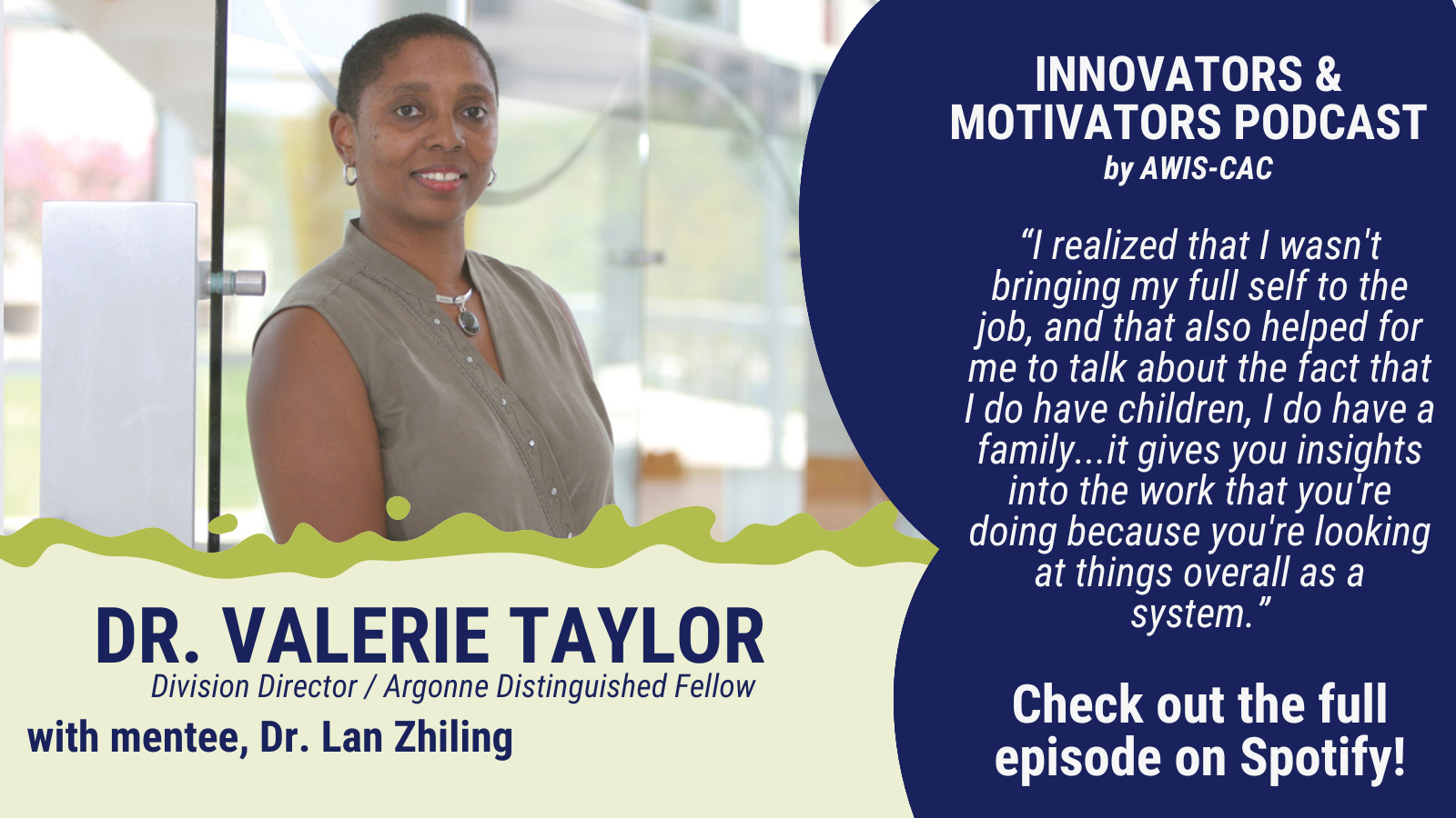 Spring 2025 Innovators and Motivators Podcast with Dr. Valerie Taylor