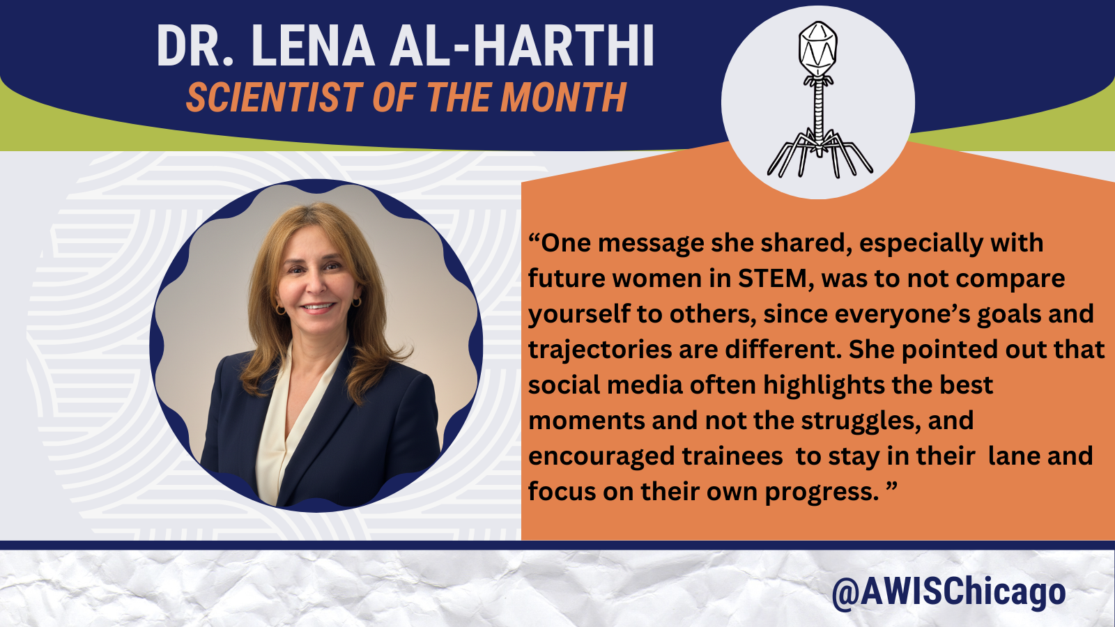 Spring 2026 SOTM: Dr. Lena Al-Harthi